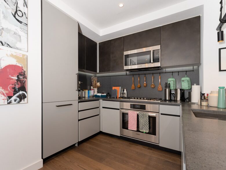 Modern two bedroom Brooklyn apartment with sweeping Manhattan views - New York City, New York