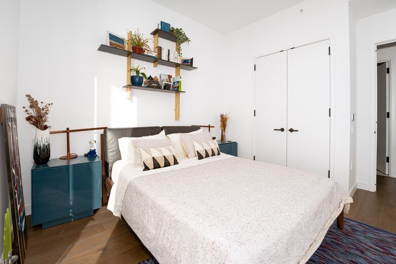 Modern two bedroom Brooklyn apartment with sweeping Manhattan views - New York City, New York