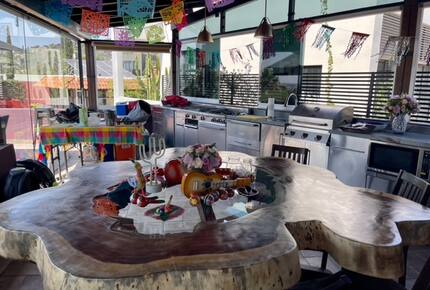 Modern Home with Terrace Kitchen - San Miguel de Allende, Mexico