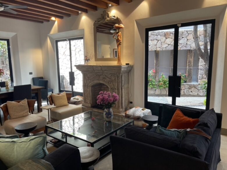 Modern Home with Terrace Kitchen - San Miguel de Allende, Mexico