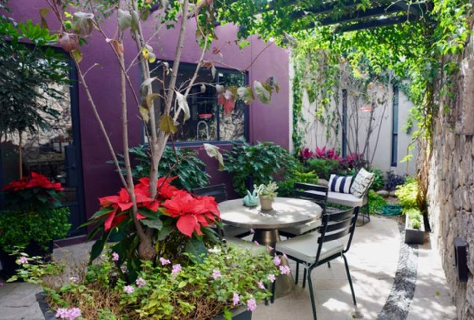 Modern Home with Terrace Kitchen - San Miguel de Allende, Mexico
