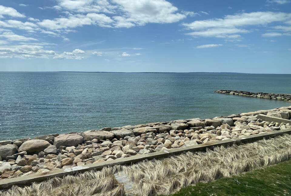 Oceanfront Coastal Chic Meets French Provençal - East Falmouth, Massachusetts