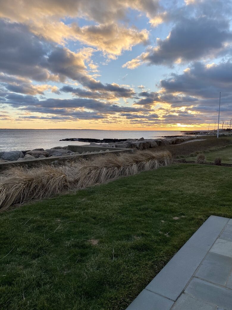 Oceanfront Coastal Chic Meets French Provençal - East Falmouth, Massachusetts