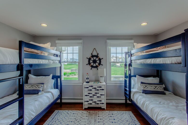 Oceanfront Coastal Chic Meets French Provençal - East Falmouth, Massachusetts