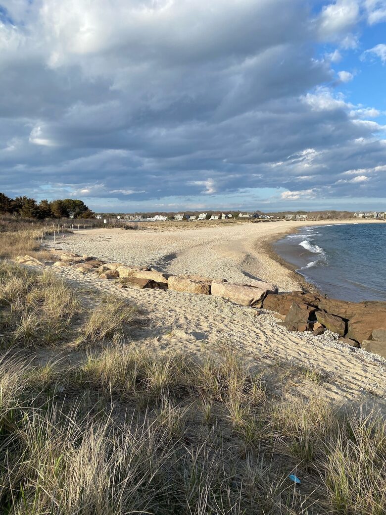 Oceanfront Coastal Chic Meets French Provençal - East Falmouth, Massachusetts