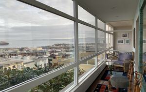 View out front