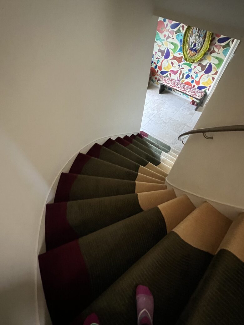 example stairway - this is a 3 story home