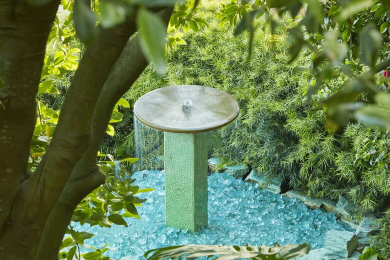 front garden fountain