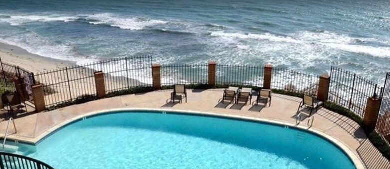 Ocean View Condo Steps to Beach - Solana Beach, California