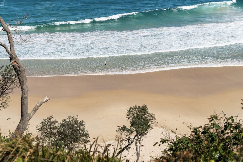 North Mollymook Beach from backyard