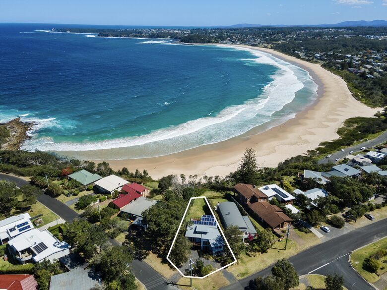 Aerial view - short walk down stairs to world class beach