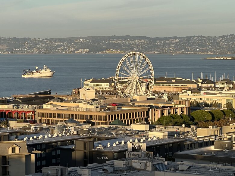 Ferris Wheel view from Front Deck