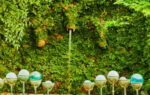 Backyard fountain