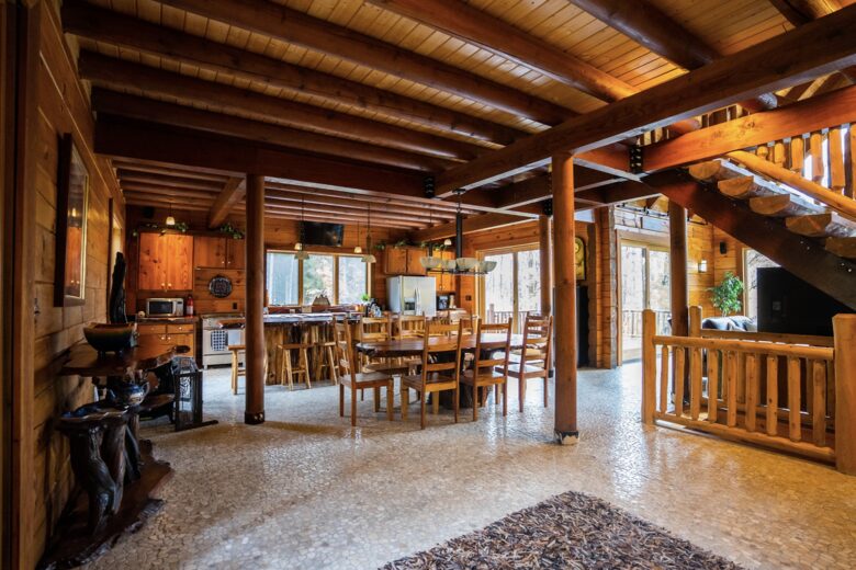 Log Cabin Across from Skiing Resorts - Ellicottville, New York