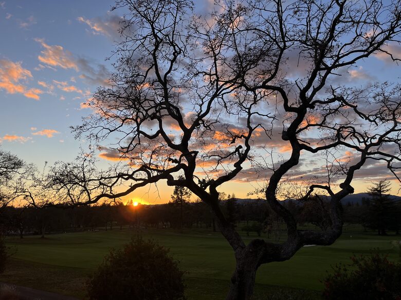Silverado Sunset - Napa, California