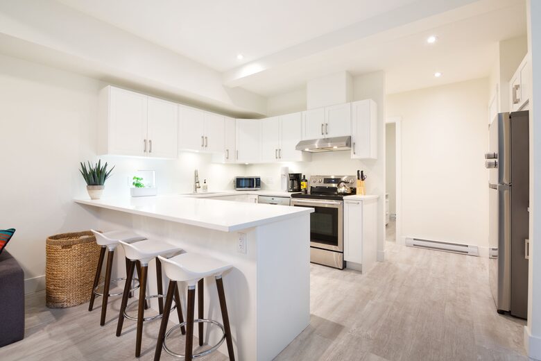 Basement Suite Kitchen