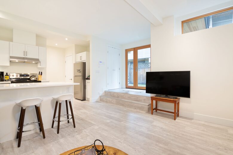 Basement Suite Living Area