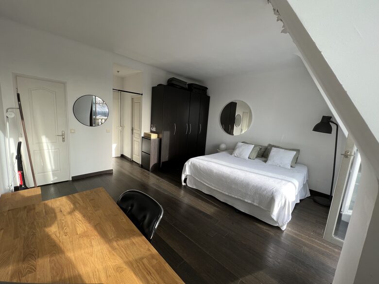 Bright apartment with balcony - Eiffel Tower view - Paris, France
