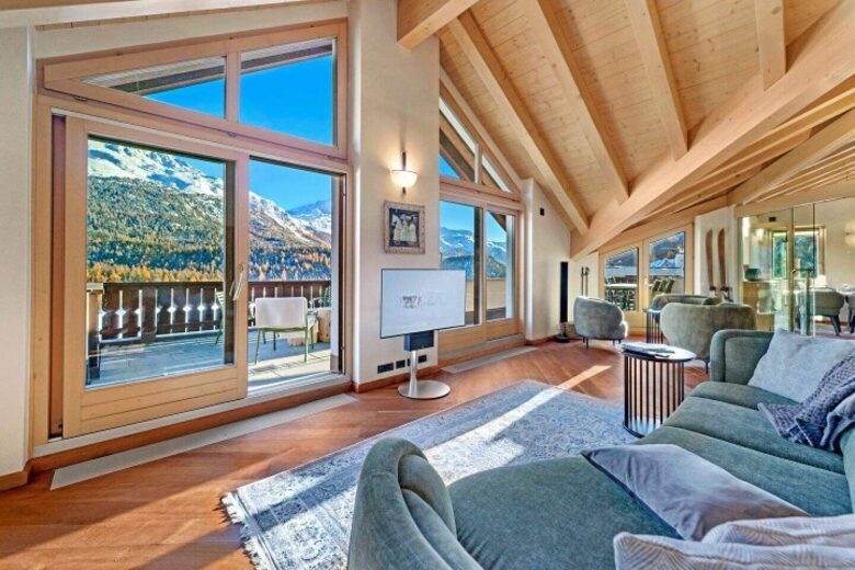 Champfèr "Loga Elegance" | 4 Bedrooms Penthouse - Champfèr, St Moritz, Switzerland