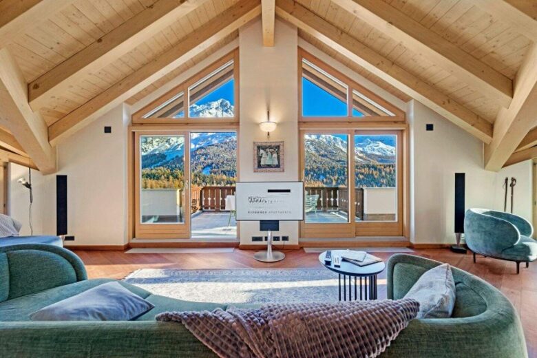 Champfèr "Loga Elegance" | 4 Bedrooms Penthouse - Champfèr, St Moritz, Switzerland