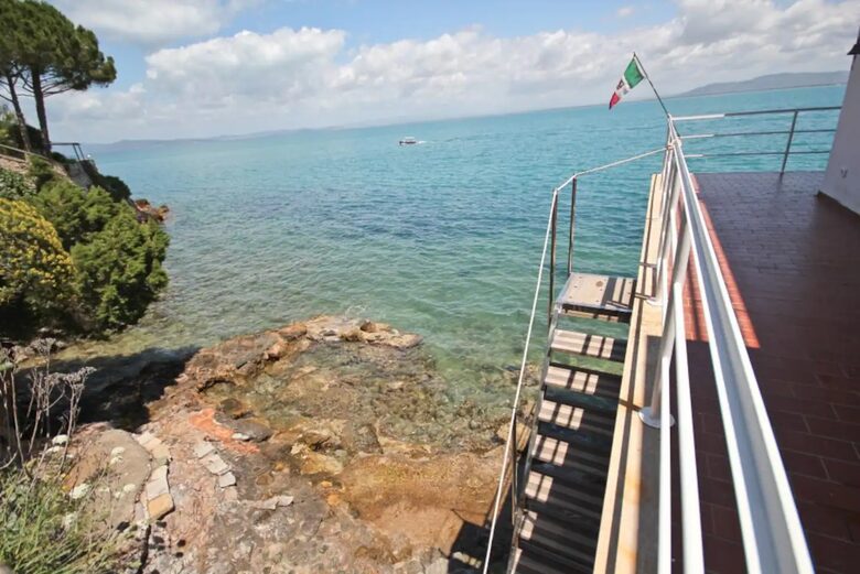 Sea Front Retreat "Le Bitte" - Porto Santo Stefano, Italy