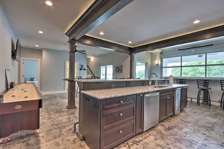 Luxe Osage Beach Lake House w/ Dock & Fire Pit - Osage Beach, Missouri