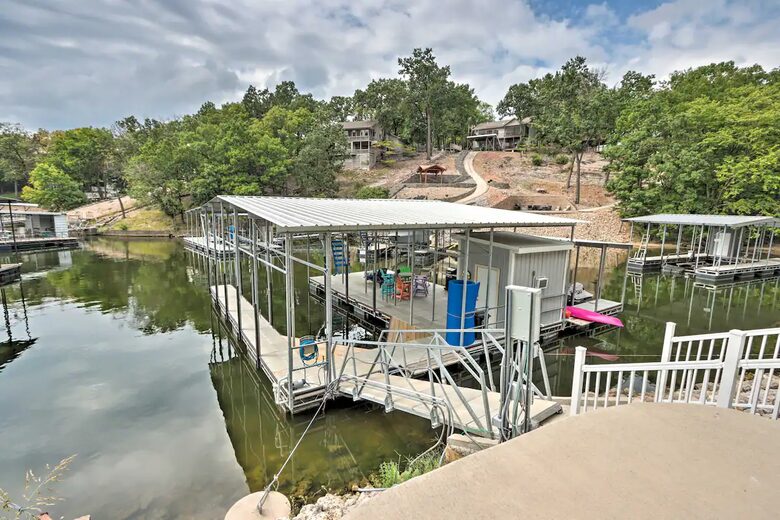 Luxe Osage Beach Lake House w/ Dock & Fire Pit - Osage Beach, Missouri