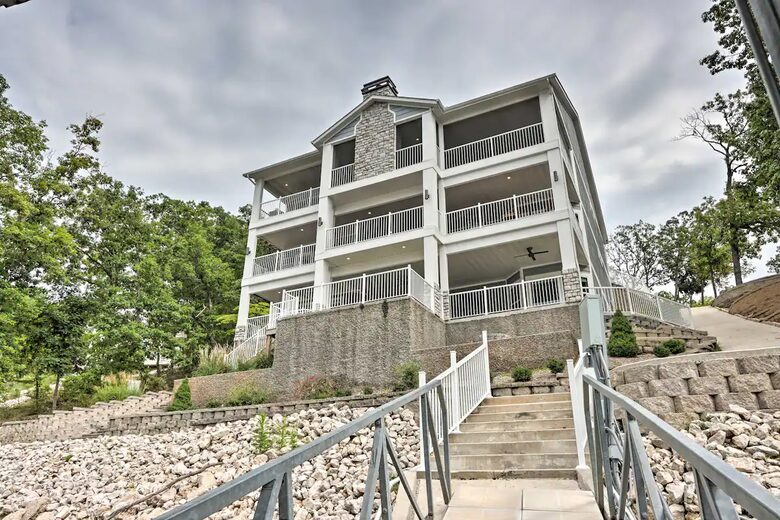 Luxe Osage Beach Lake House w/ Dock & Fire Pit - Osage Beach, Missouri