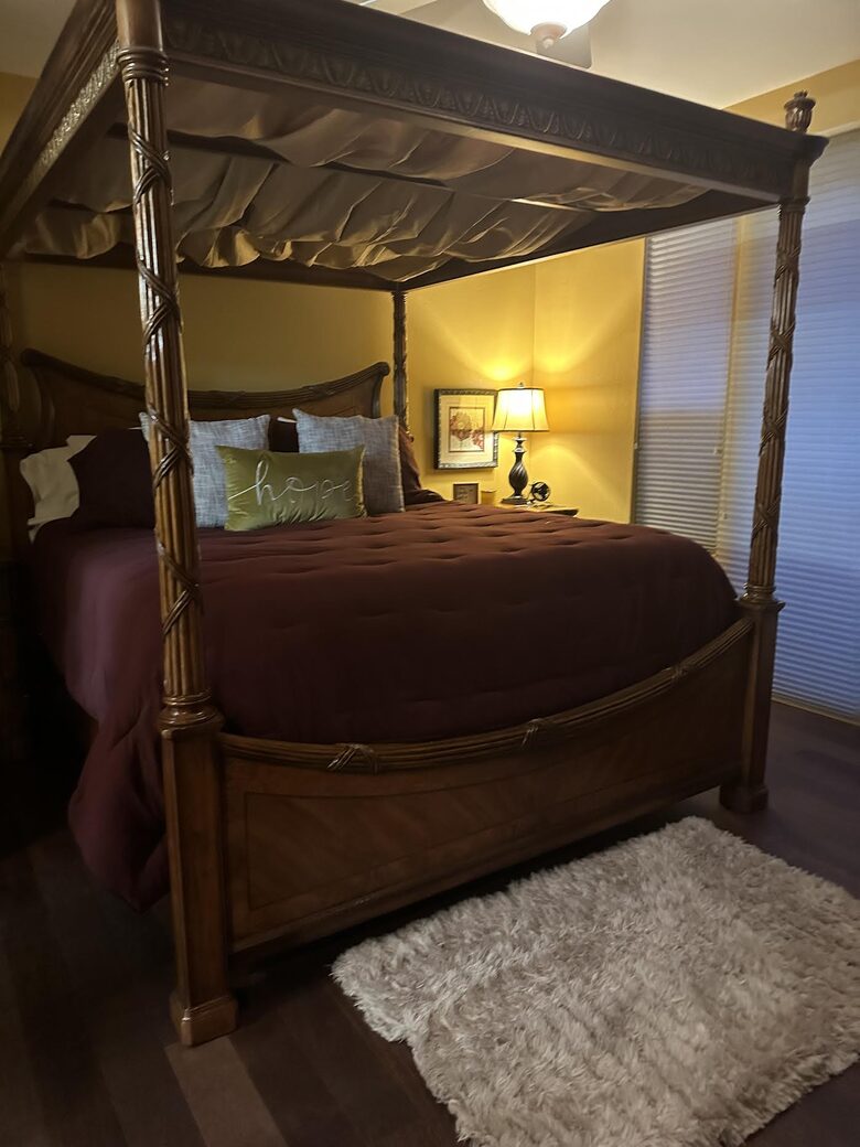 Master Bedroom with King Bed and Ensuite