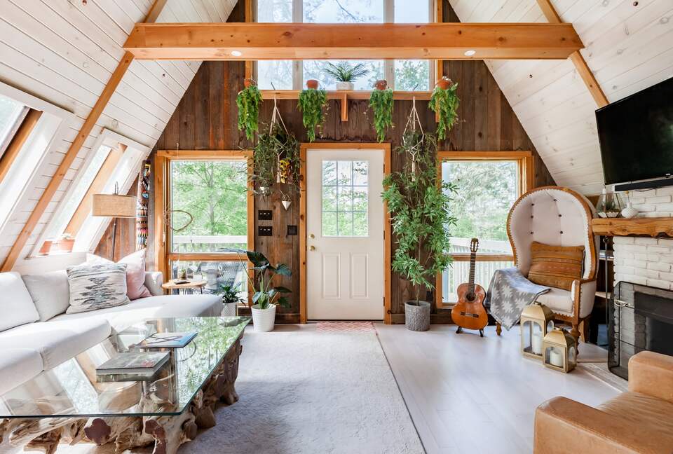 The Canopy House | Remodeled Vermont A-Frame Near Downtown - Stowe, Vermont