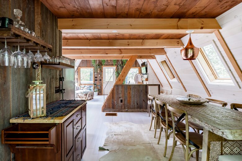 The Canopy House | Remodeled Vermont A-Frame Near Downtown - Stowe, Vermont