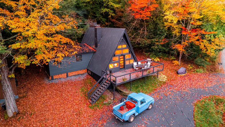 The Summit House | Remodeled Unique A-frame - Stowe, Vermont