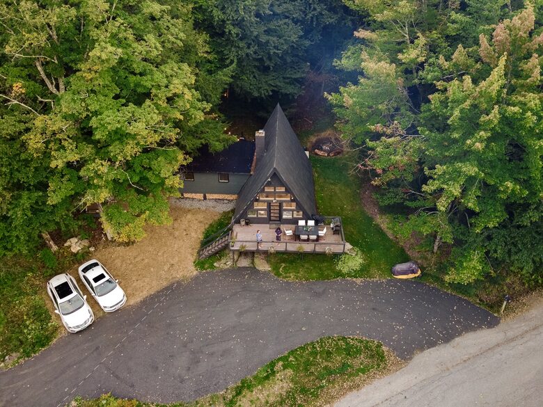 The Summit House | Remodeled Unique A-frame - Stowe, Vermont