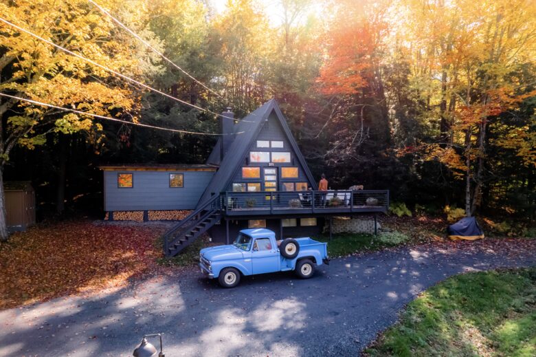 The Summit House | Remodeled Unique A-frame - Stowe, Vermont