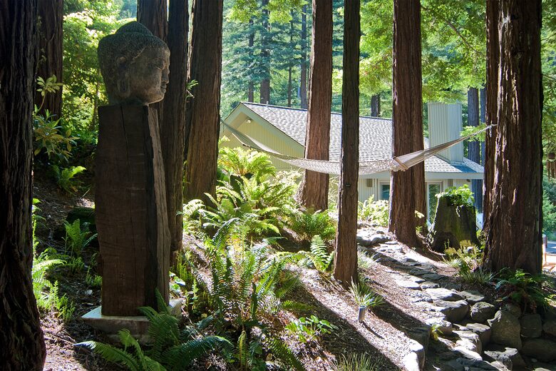 Wine Country Luxury in the Redwoods w/ Hot Tub and Fire Pit - Cazadero, California