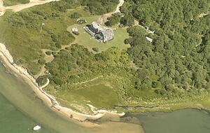 Post and Beam Retreat | On the Water with Mooring - Edgartown, Massachusetts