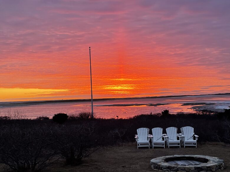 Post and Beam Retreat | On the Water with Mooring - Edgartown, Massachusetts