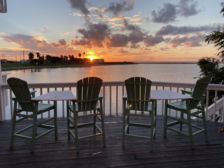 Spacious Waterfront Island Home with Dock and Beautiful Sunsets - Corpus Christi, Texas