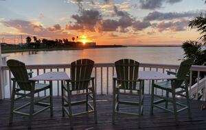 Spacious Waterfront Island Home with Dock and Beautiful Sunsets - Corpus Christi, Texas