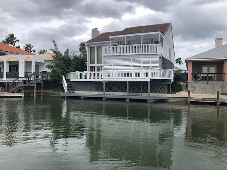 Spacious Waterfront Island Home with Dock and Beautiful Sunsets - Corpus Christi, Texas