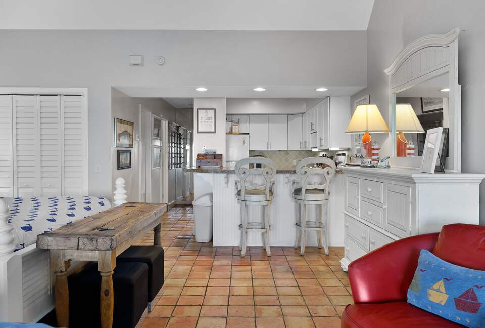 counter seating area