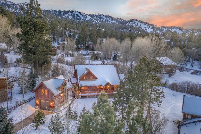 Property in winter