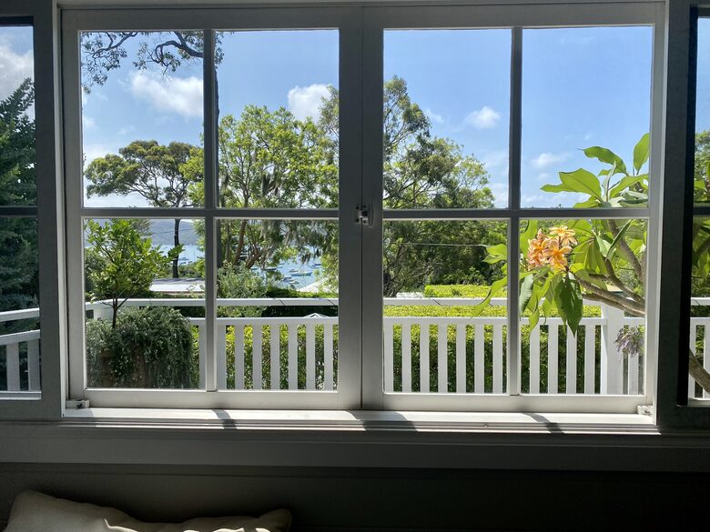 View from study