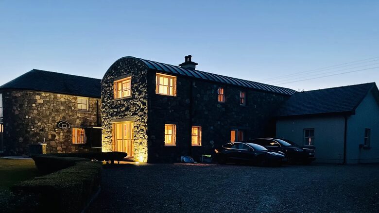 Mansion by the Connemara Coast - Barna, Ireland