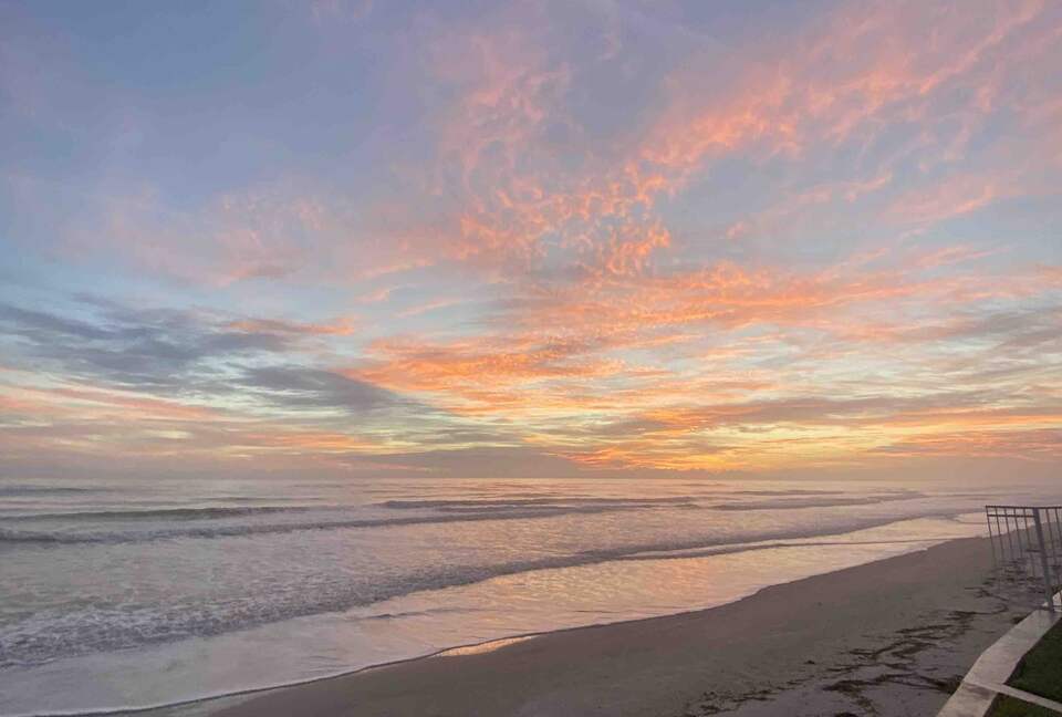 Beautiful Beachfront Villa with Heated Pool - New Smyrna Beach, Florida