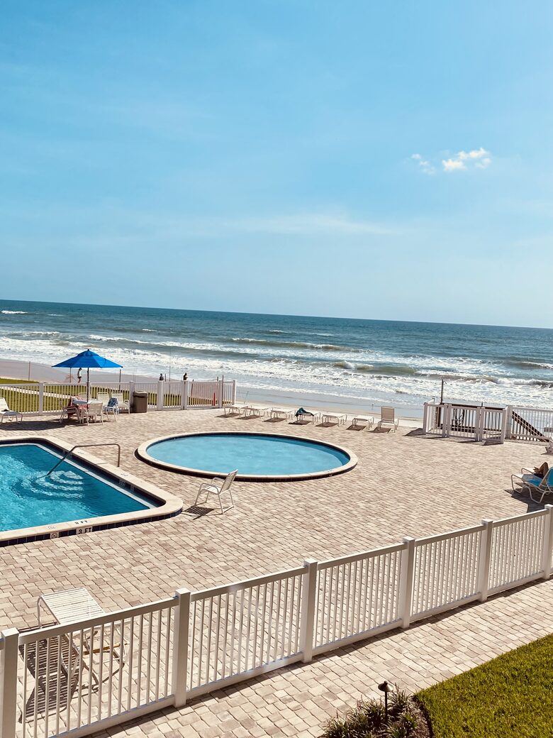 Beautiful Beachfront Villa with Heated Pool - New Smyrna Beach, Florida