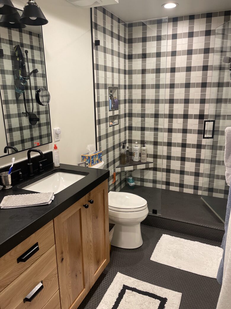 Master bathroom shower