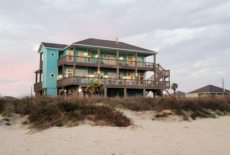 Beachfront Home on Crystal Beach - Crystal Beach, Texas