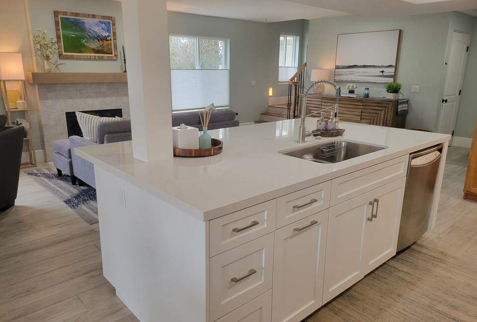 Newly remodeled kitchen