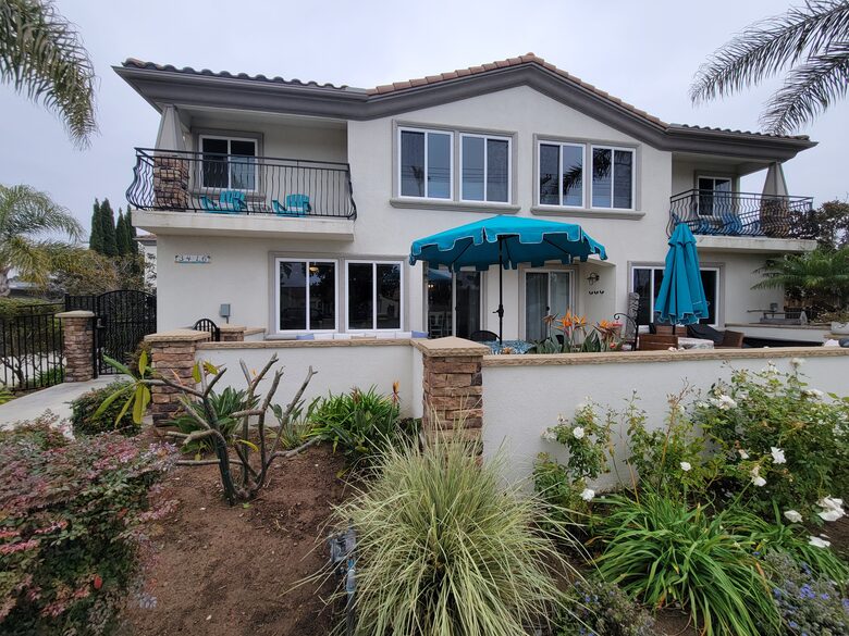 Left front unit with balcony and lanai